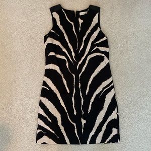 Loft animal print dress